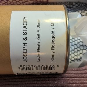 Joseph and Stacey Lucky Pleats knit tote